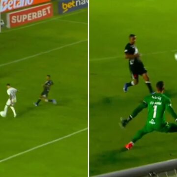 Vídeo: Neymar faz golaço de ‘cavadinha’ e decide Santos 2 x 1 Vasco na Vila Belmiro