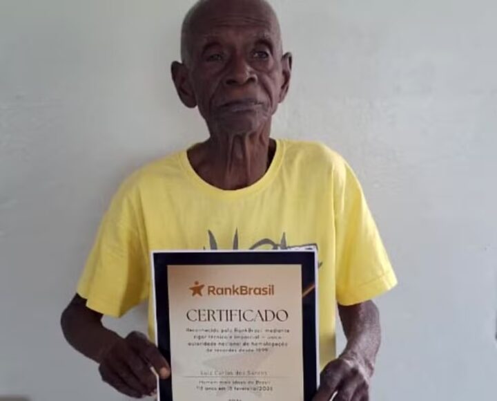 Aos 118 anos, mineiro é reconhecido como homem mais velho do Brasil