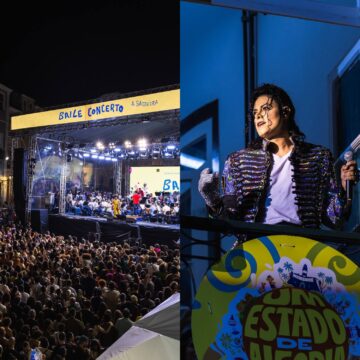 Concerto da Osba revive momento icônico de Michael Jackson no Pelourinho