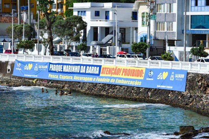 Prefeitura de Salvador reforça cuidados e fiscalização no Parque Marinho da Barra durante Verão e Carnaval
