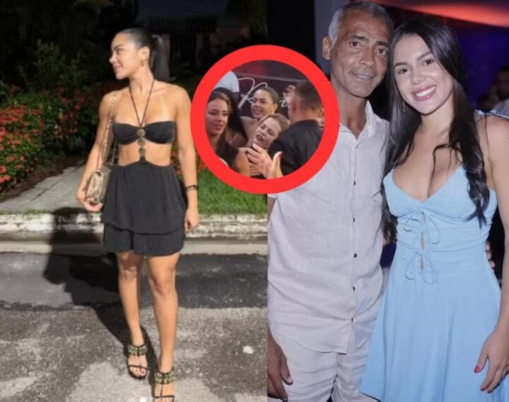 Ex-namorada comparece à festa de Romário, que nega tentativa de reconciliação