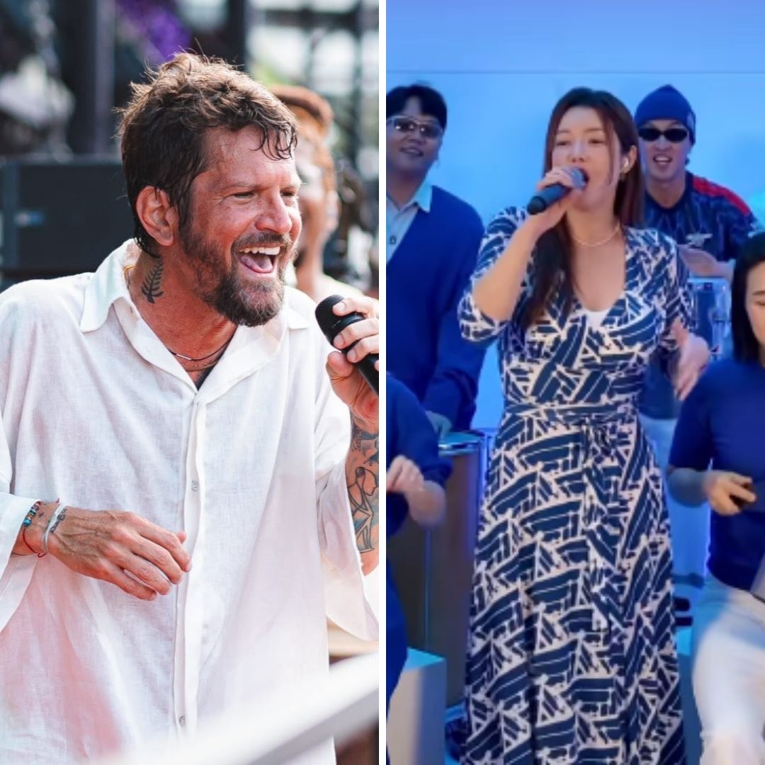 Grupo sul-coreano Rapercussion viraliza ao cantar hit de Saulo Fernandes; assista