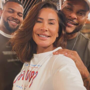 Tony Salles surge em clique raro ao lado do filho mais velho; veja