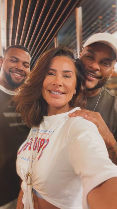 Tony Salles surge em clique raro ao lado do filho mais velho; veja