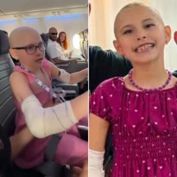 Comissária anuncia cura de menina durante voo para Porto Seguro e emociona passageiros; veja vídeo