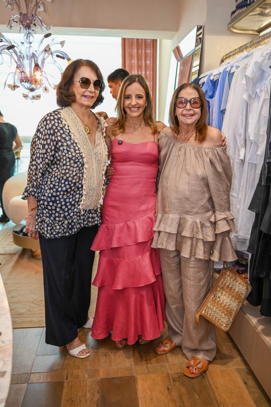 Ana Maria Valente, Sandy Najar e Samia Najar Lee