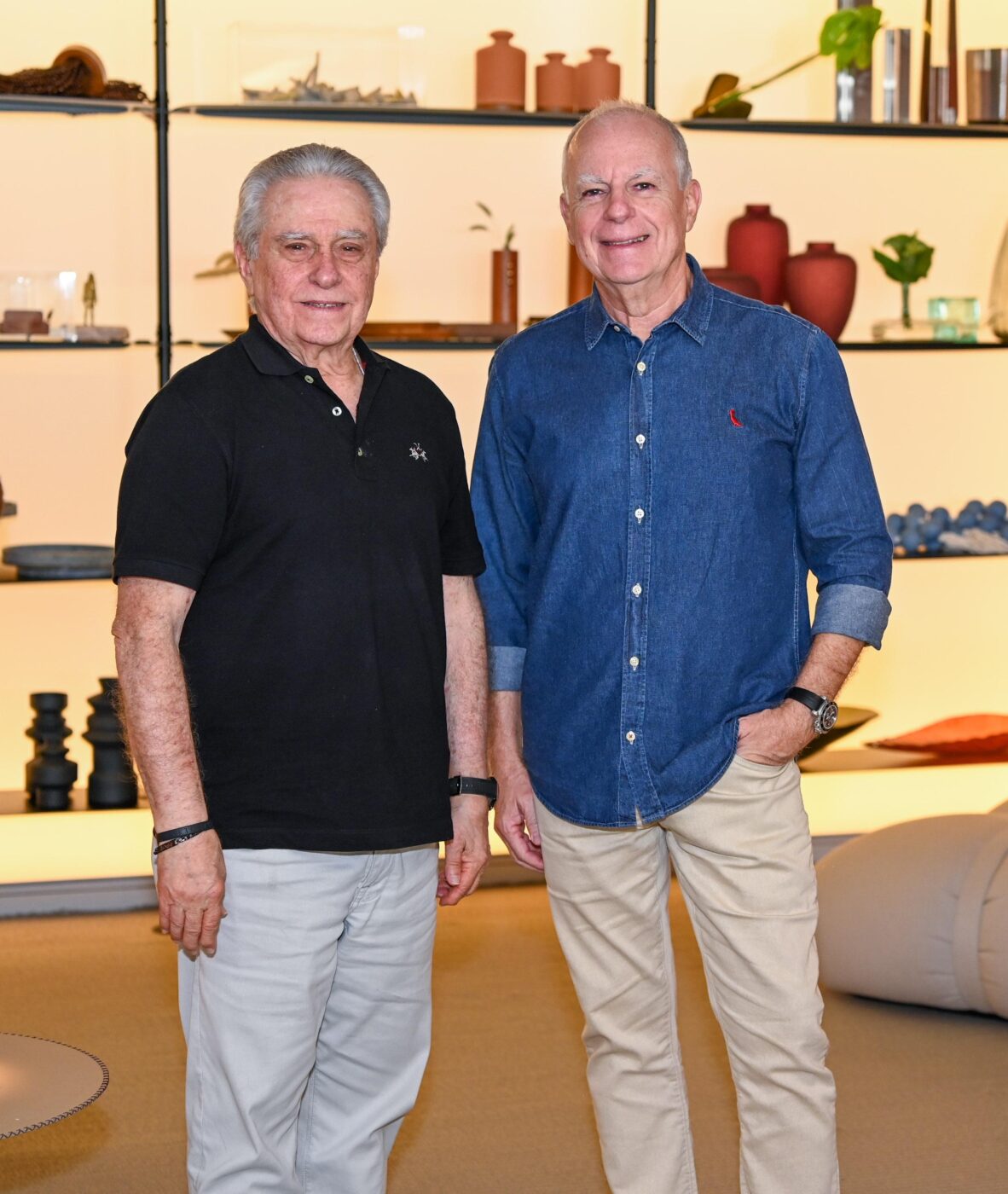 Pedro Godinho e Paulo Coelho