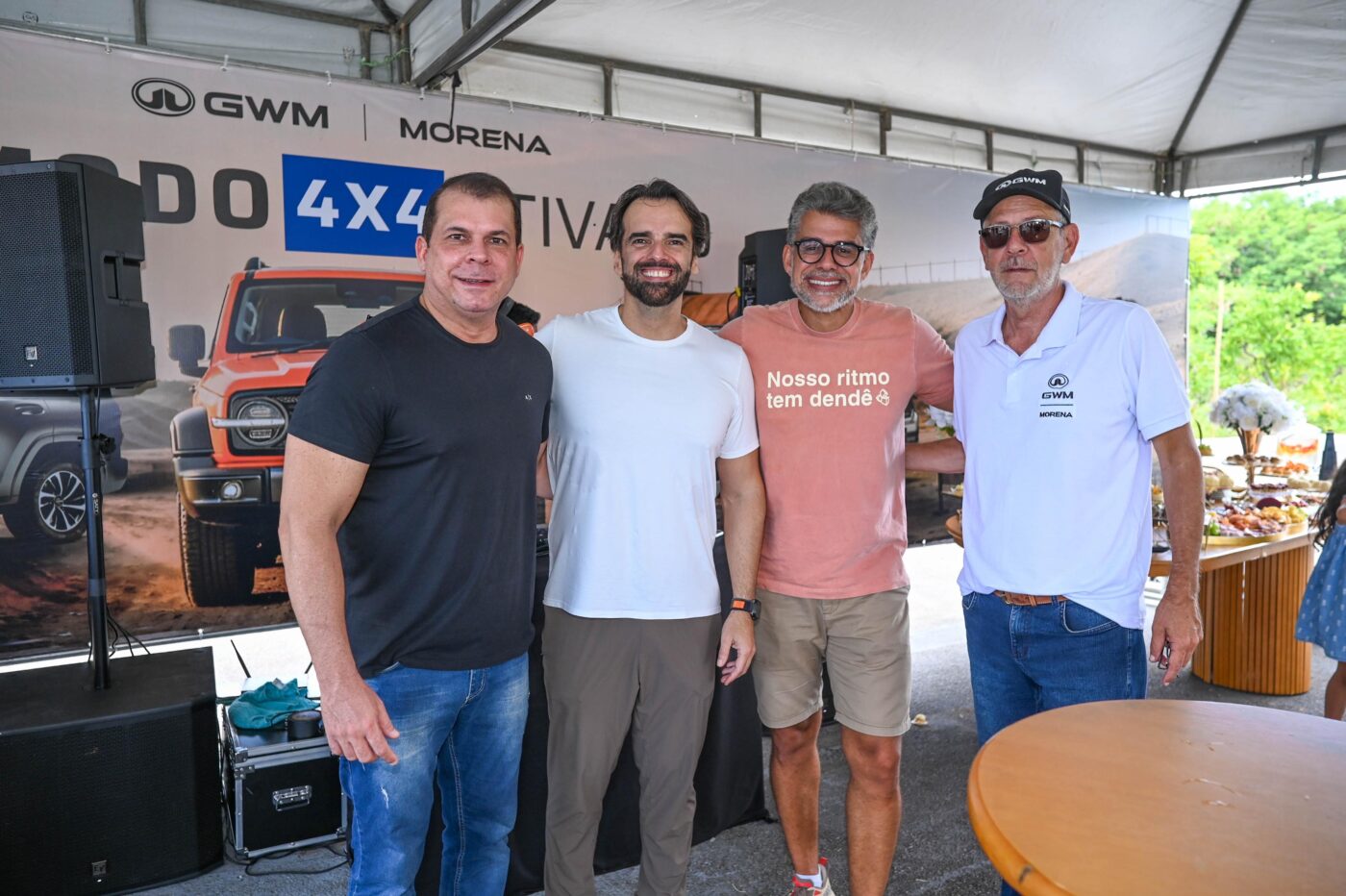 Édson Figueiredo, Eric Aquino, Mario Sérgio Callegaro e Douglas Cerqueira