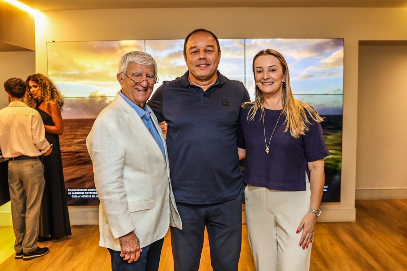 Antonio Caramelo, Léo James e Sandra Mallmann