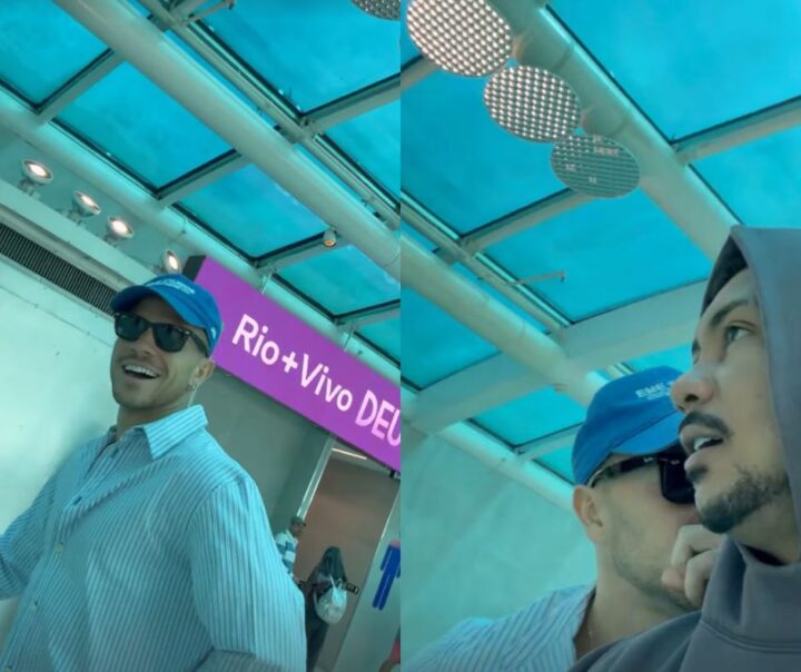 Xamã e André Lamoglia embarcam juntos para o Lollapalooza e curtem 1º dia do festival