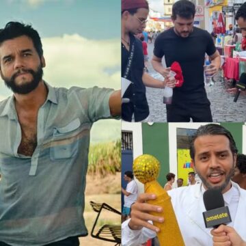 Concurso elege sósia de Wagner Moura em Salvador e entrega troféu ‘O Molho’