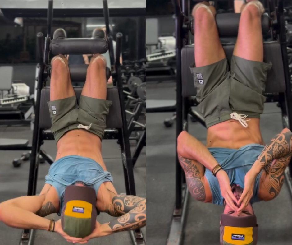 Ex de Ivete Sangalo, Daniel Cady exibe abdômen trincado em treino e chama atenção nas redes