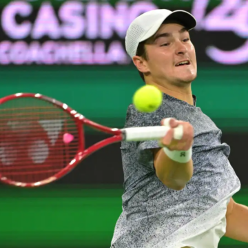 João Fonseca deixa Indian Wells mais confiante, após embate com Sinner