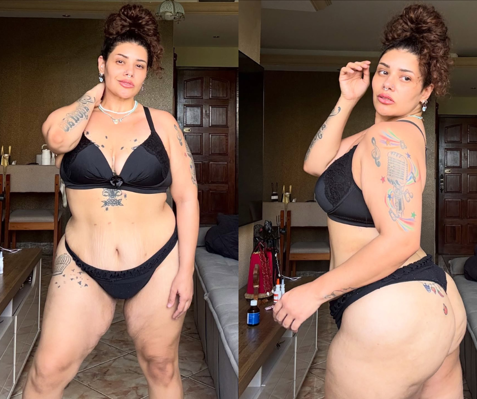 Ex-The Voice Brasil, baiana Aila Menezes revela perda de 80 kg um ano e oito meses após bariátrica