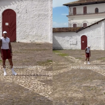 Léo Santana visita MAM e exalta clima para o Paggodin: ‘Lugar lindo, música boa e gente bonita’