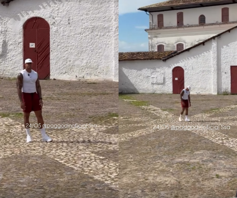 Léo Santana visita MAM e exalta clima para o Paggodin: ‘Lugar lindo, música boa e gente bonita’