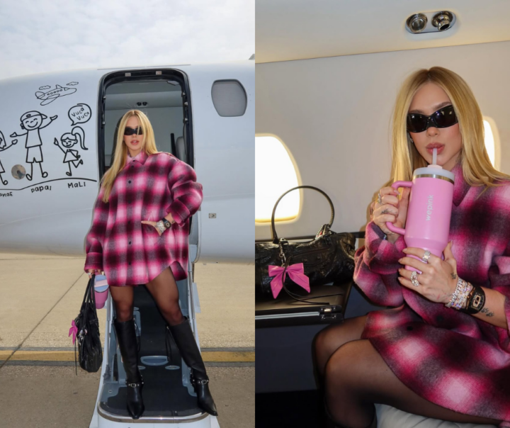 Virginia Fonseca viaja a Paris para desfile da Balenciaga com look de luxo