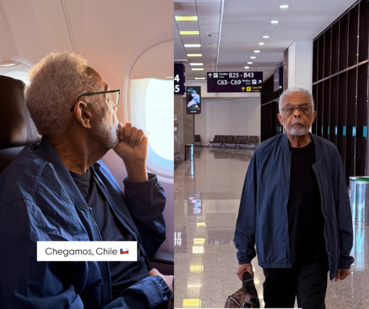 Gilberto Gil desembarca no Chile para show da turnê de despedida “Tempo Rei”
