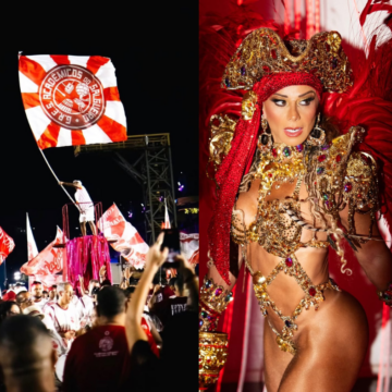 Viviane Araújo celebra 73 anos do Salgueiro e relembra trajetória: ‘Orgulho que carrego no coração’