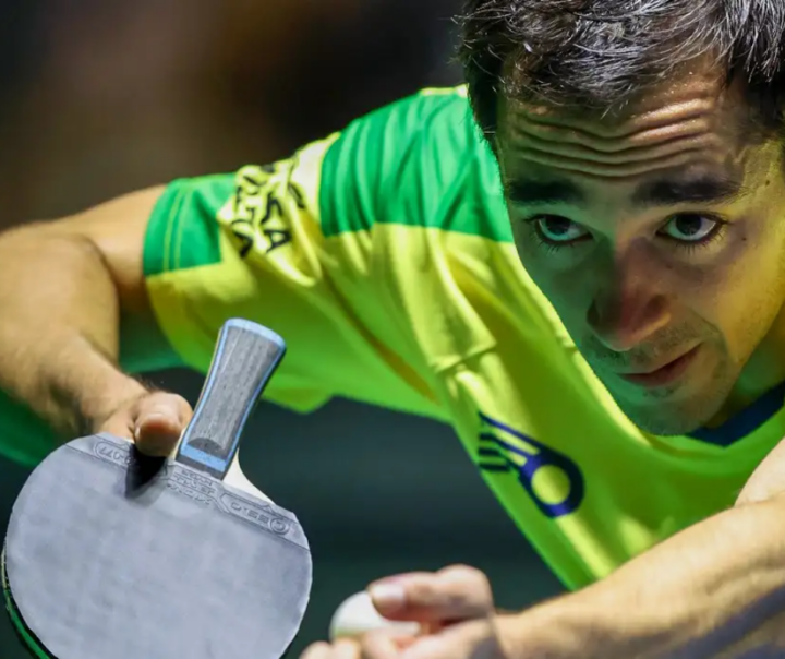 Brasileiro Hugo Calderano vence chinês e avança às oitavas no tênis de mesa do WTT Champions