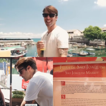Daniel Cady visita Feira de São Joaquim e celebra cultura baiana em vídeo: “Verdadeiro banho de Bahia”