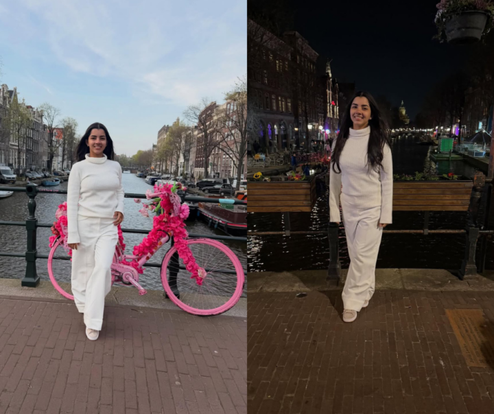 Ary Mirelle abre álbum de fotos em Amsterdã