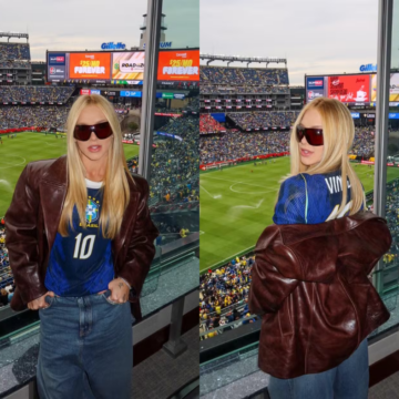 Virginia Fonseca viaja aos EUA para ver jogo do Brasil com Vini Jr. em campo
