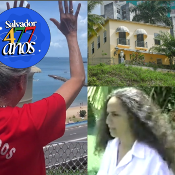 Maria Bethânia celebra aniversário de Salvador com vídeo antigo em casa histórica na Gamboa