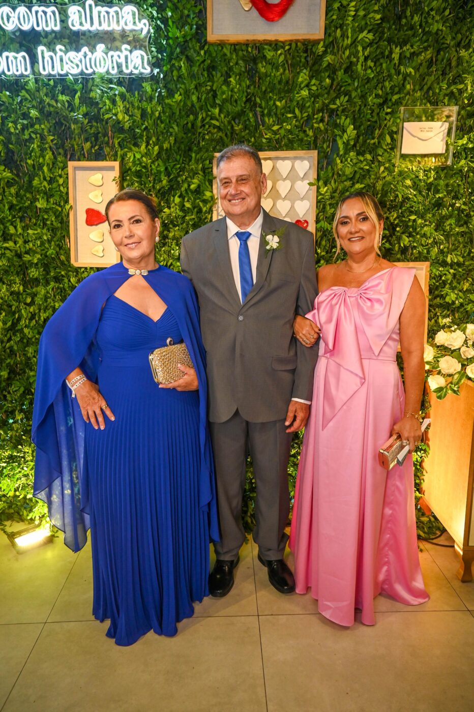 Advaides Valadão, Sebastião Eustáquio e Vanuza Oliveira