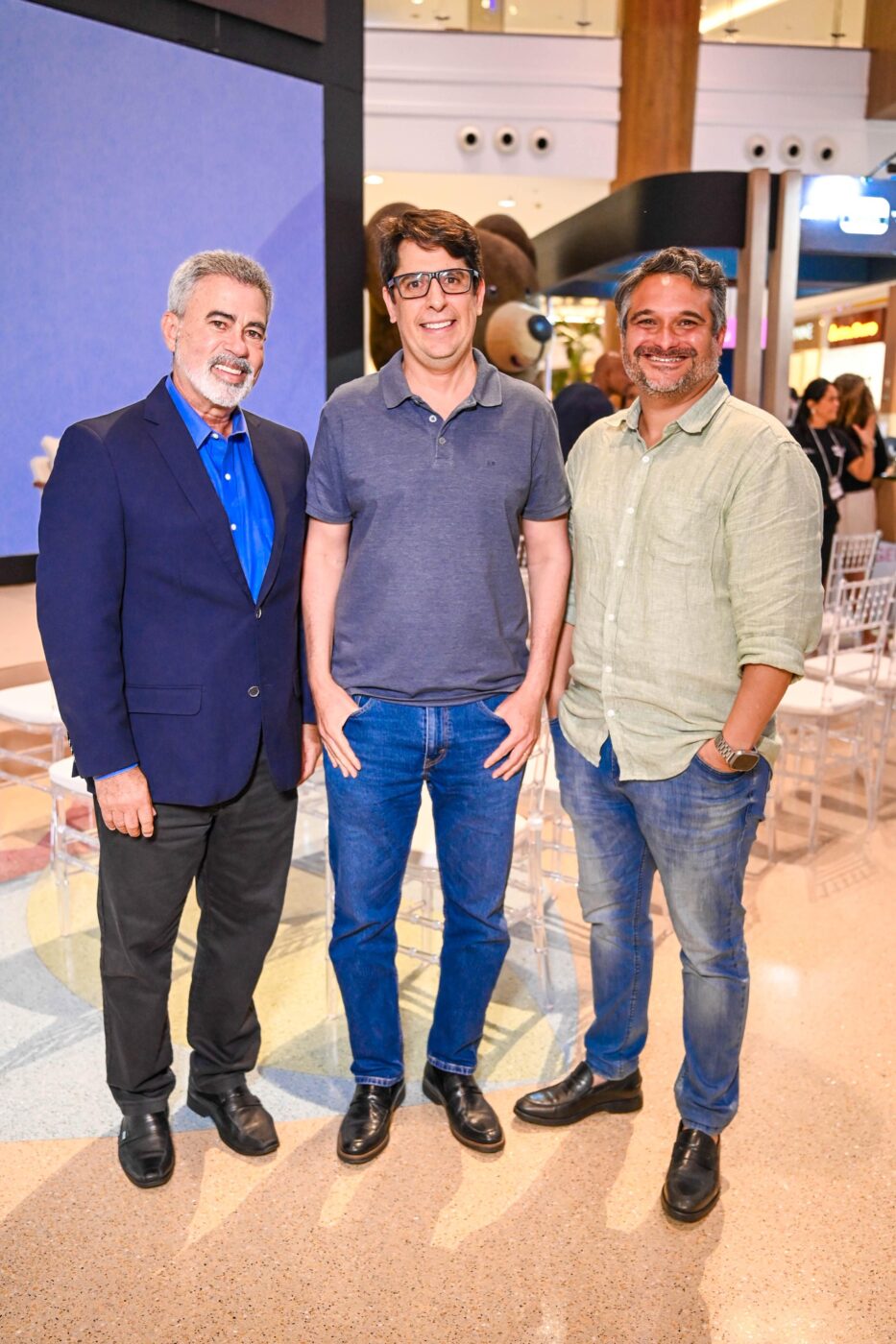Roberto Teixeira, Eduardo Mattos e César Gomes
