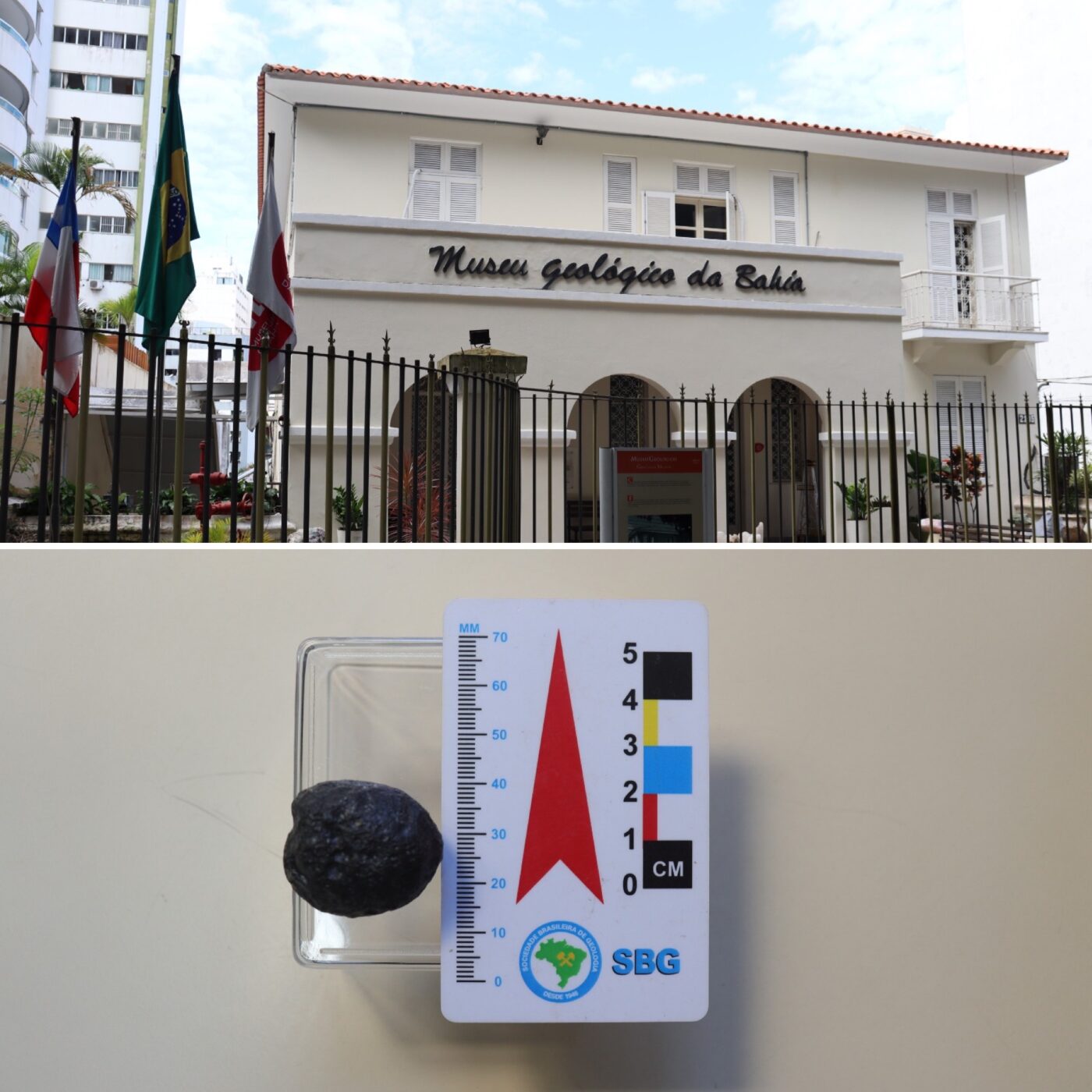 Museu Geológico da Bahia ganha exposição de rochas de vidro formadas por impacto de meteoritos