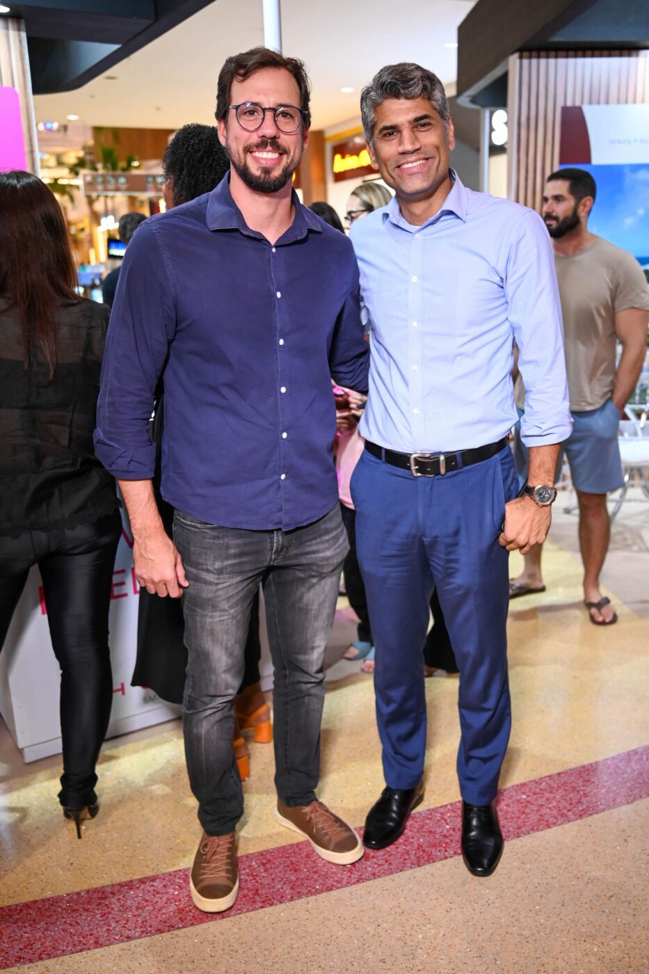 Ricardo Peleteiro e Helionei Santos