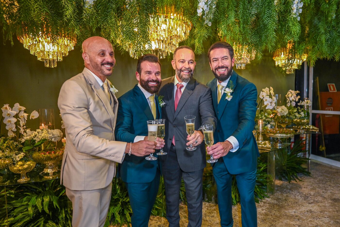 Marcio Sacramento, Éder Valadão, João Cavalcanti e Renei Freitas