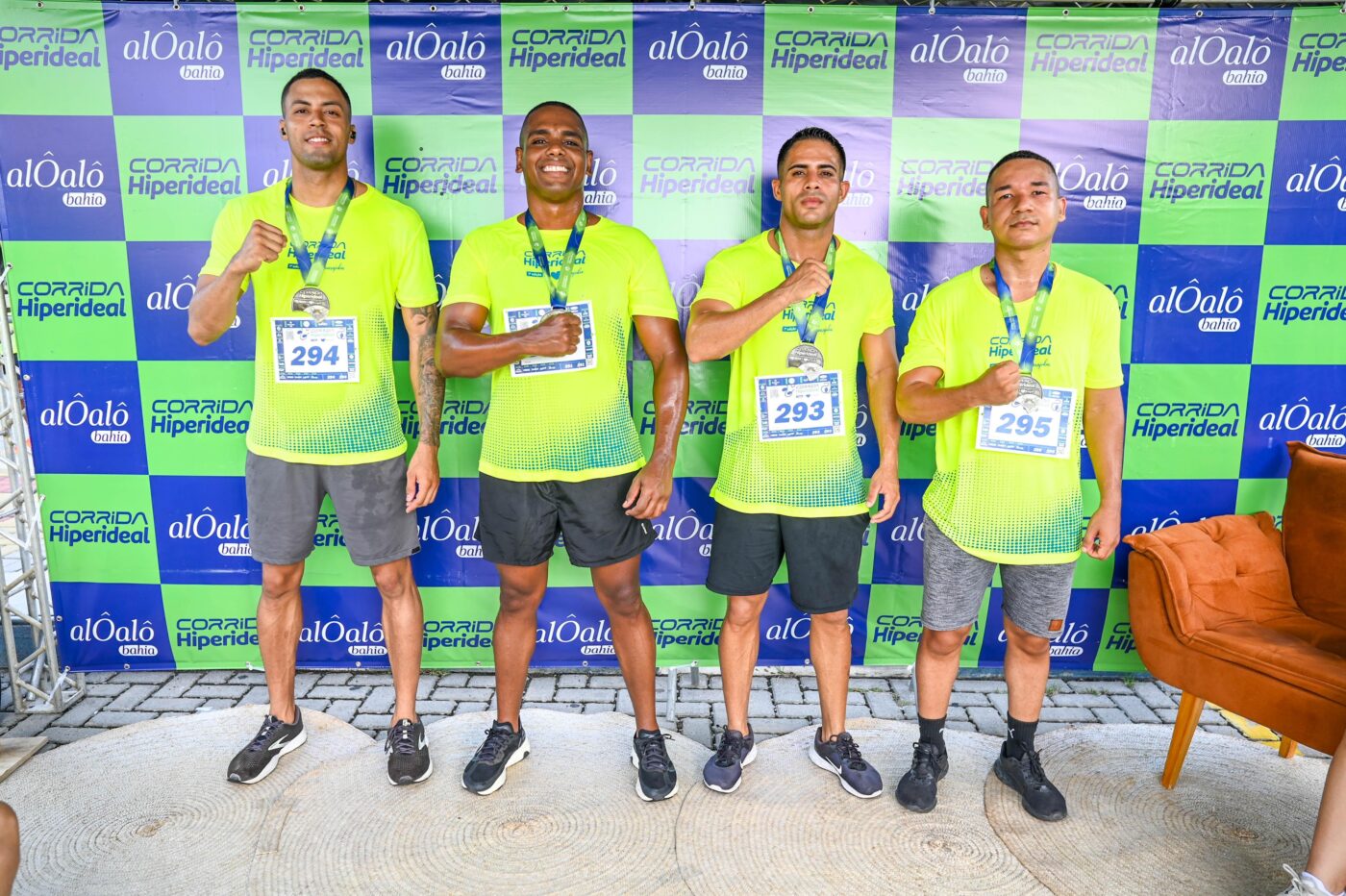Michel Costa, Leandro Dantas, Elton Carvalho e Lucas Nunes