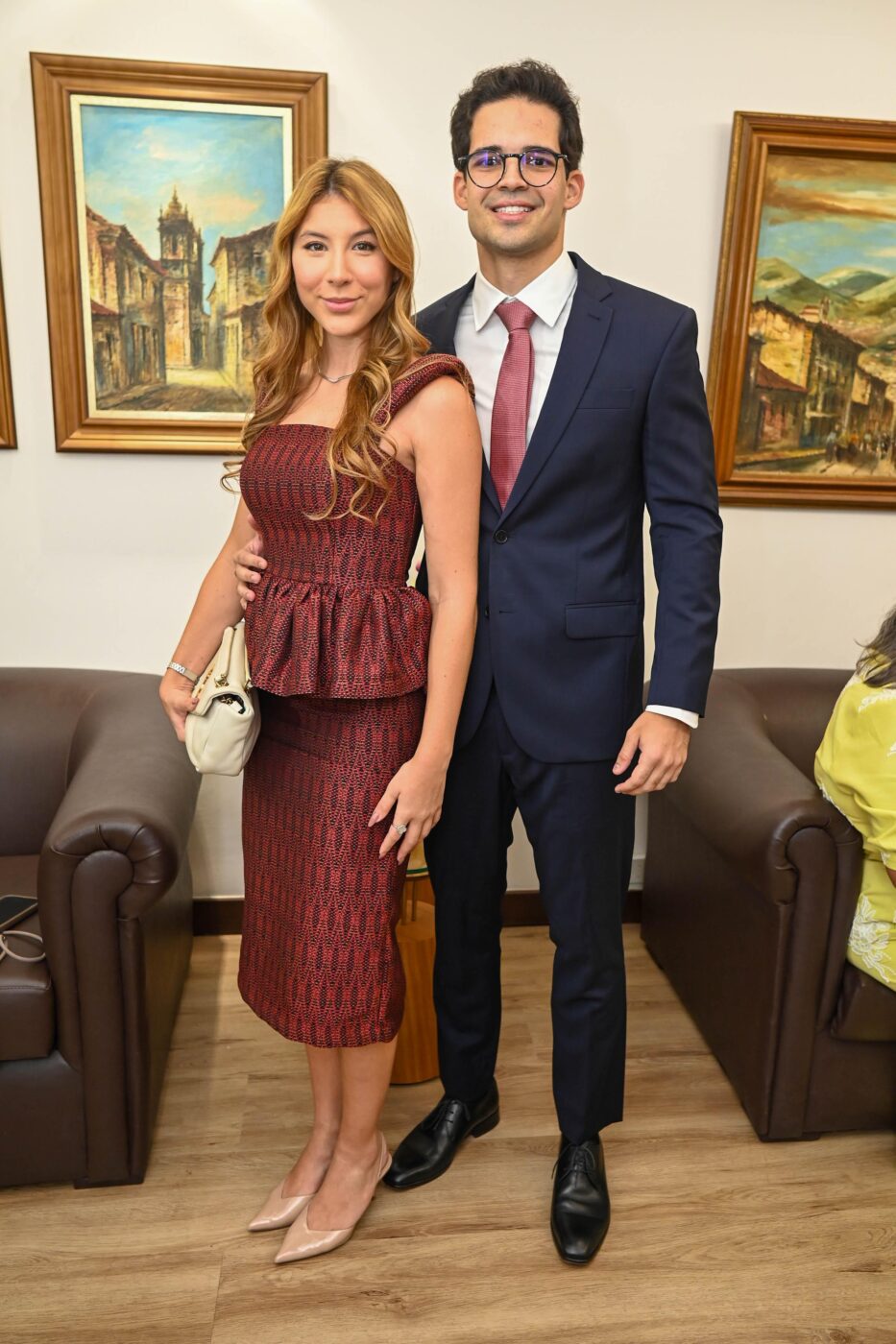 Claudia Vidal e Rodrigo Barbosa