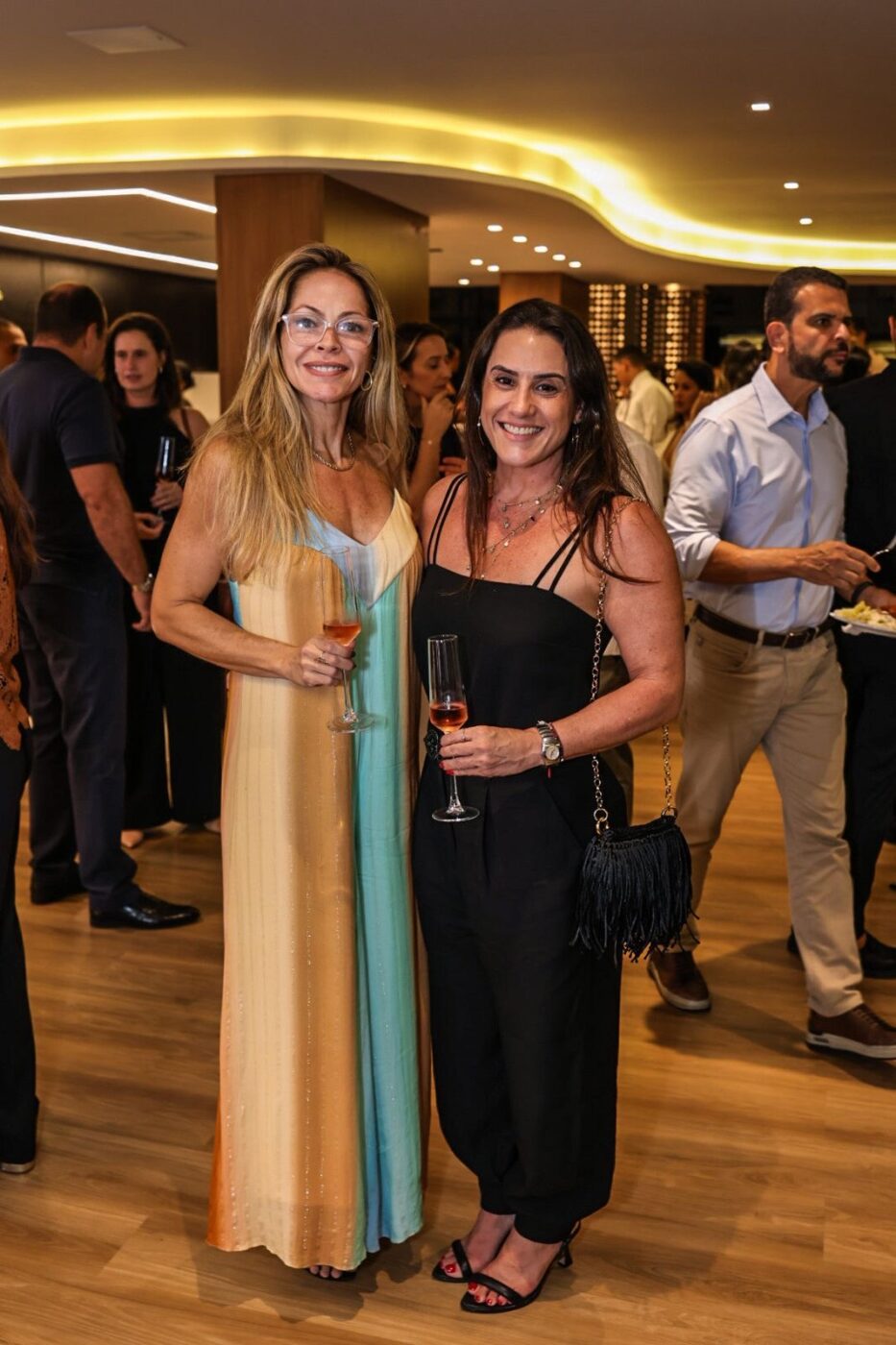 Patrícia Magalhães e Anick Andrade