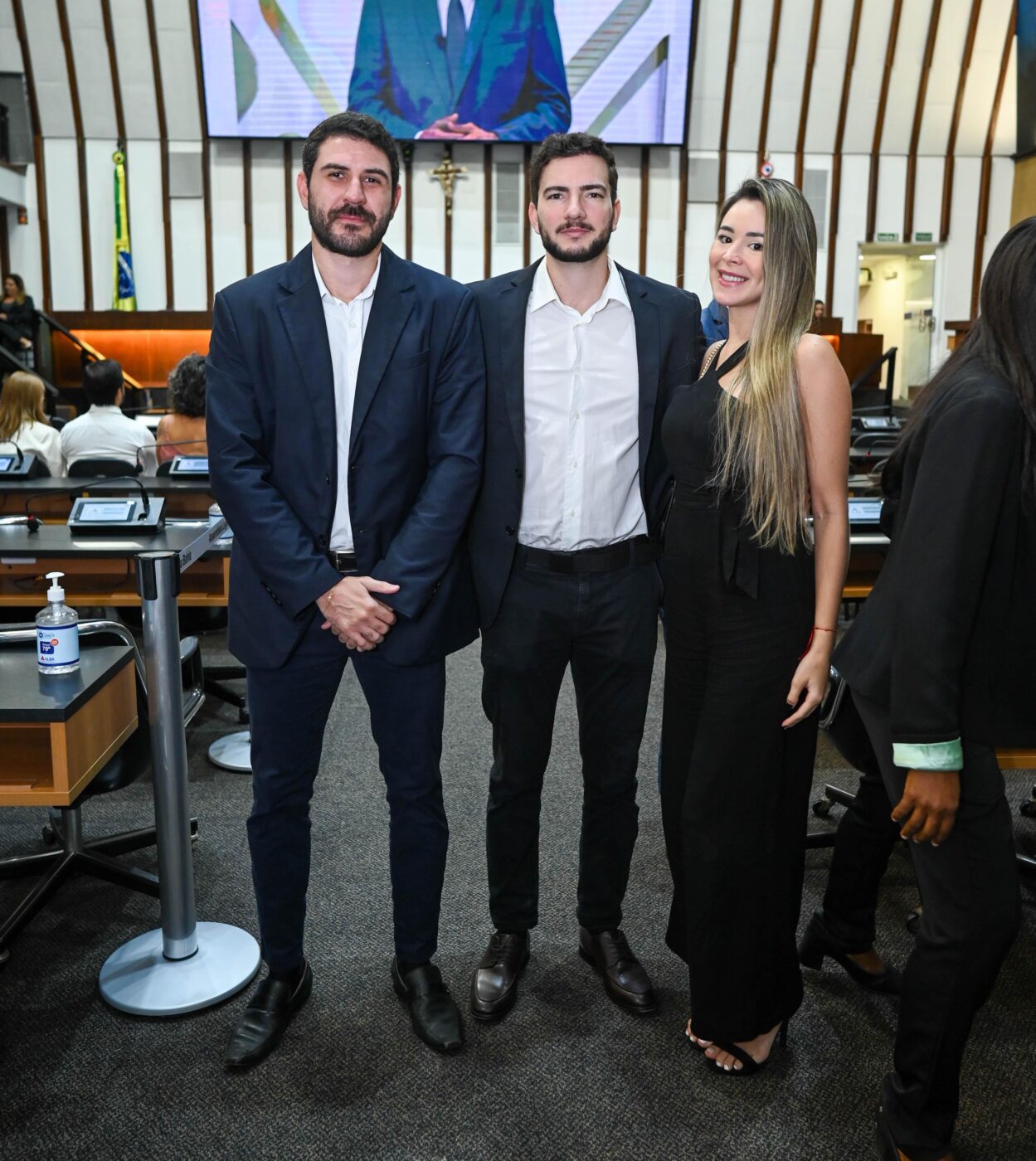 Guilherme Ramos, Michel Balogh e Ana Claudia Meireles