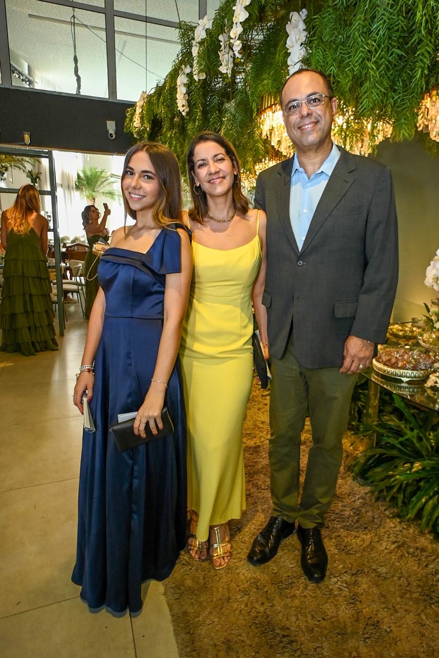 Cecília Cardoso, Aliete Marinho e Sérgio Cardoso