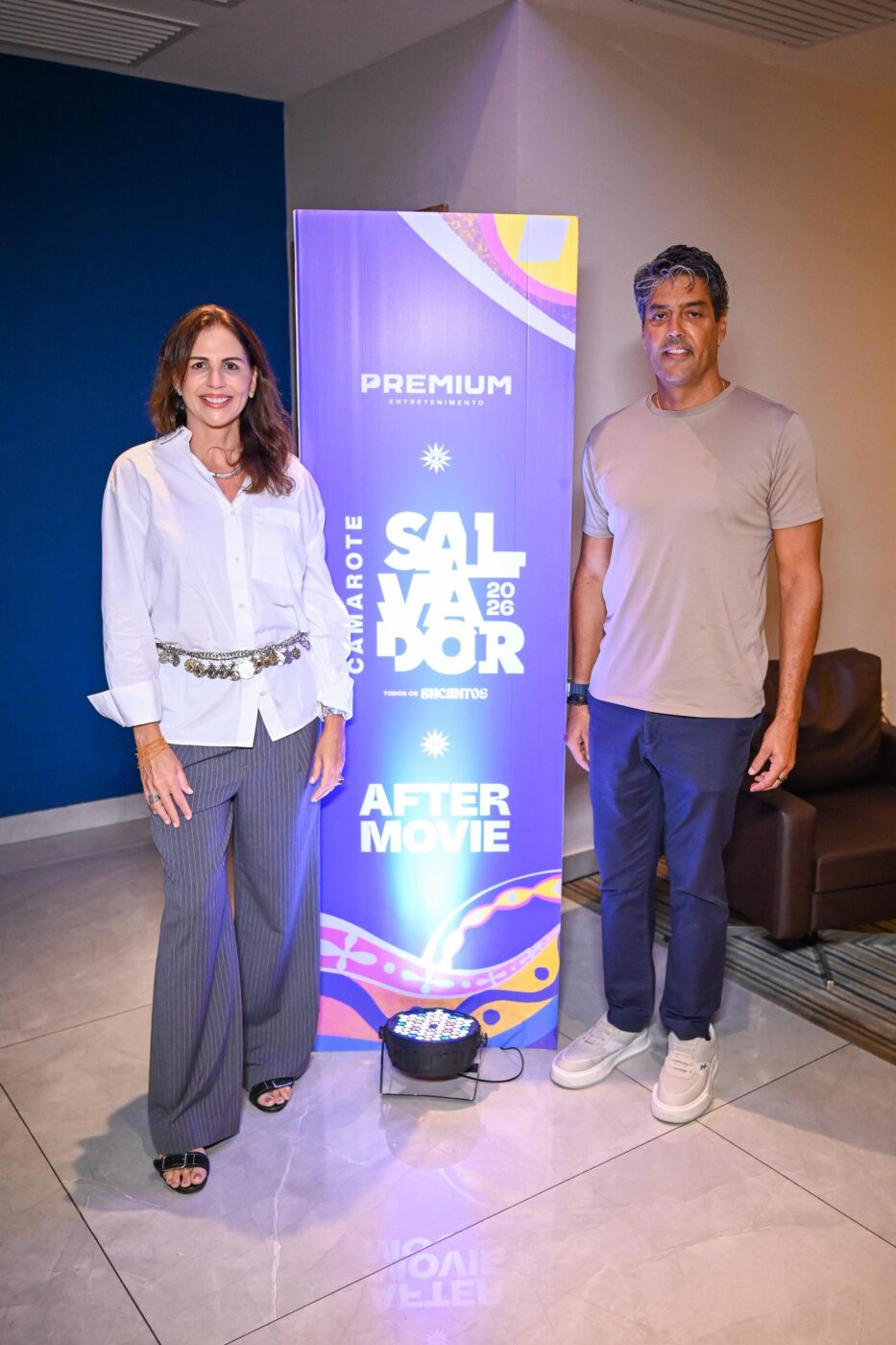 Luciana Villas Boas e Paulo Góes