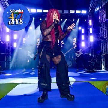 Larissa Luz homenageia Gilberto Gil em show gratuito em Salvador