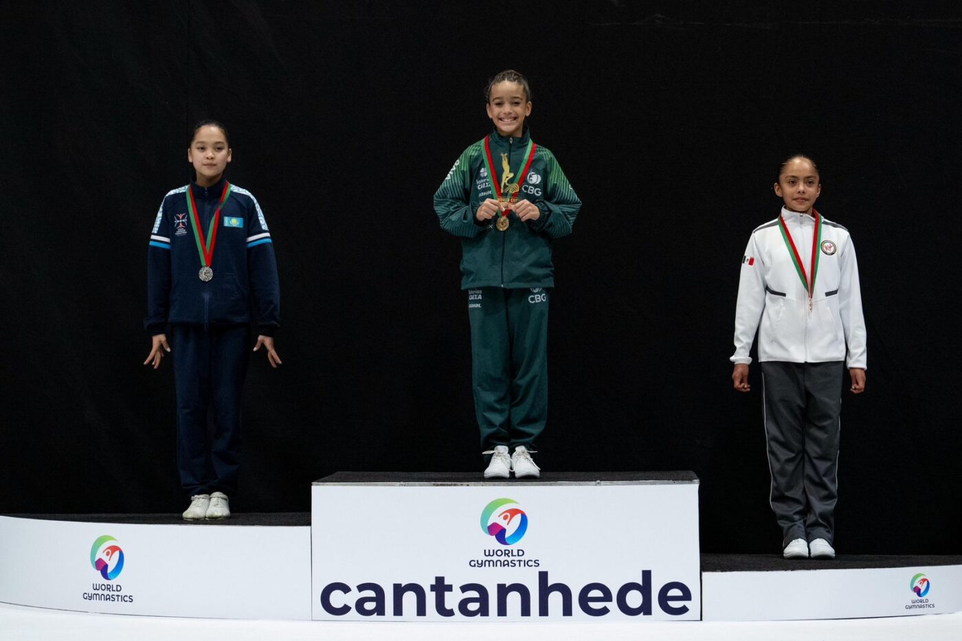Baiana de 10 anos faz história e se torna campeã internacional de ginástica aeróbica: ‘Era um sonho’