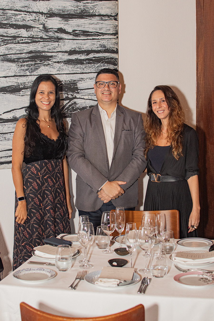 Ana Carolina Leal, Romulo Corse e Tamara Siqueira