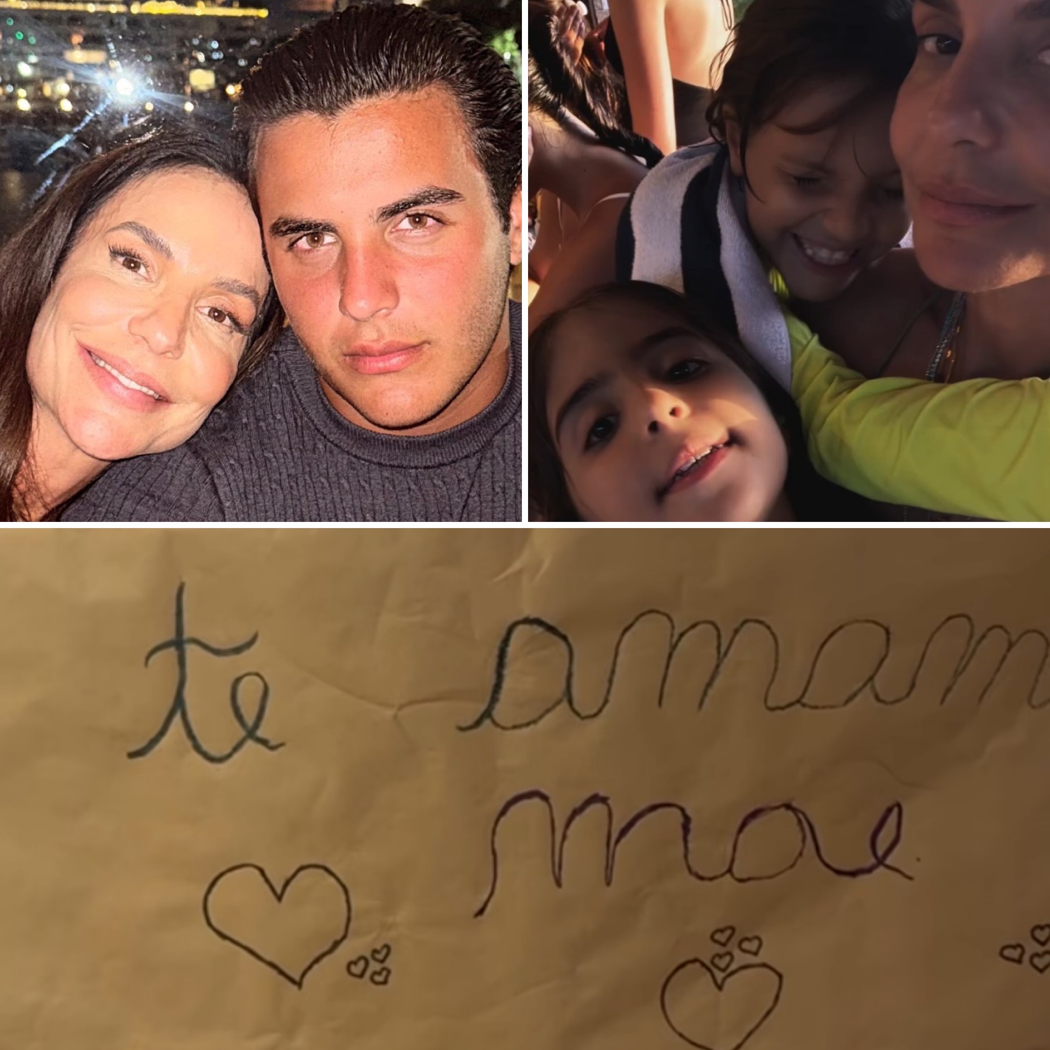 Ivete Sangalo é recebida com emoção pelos filhos após cirurgia