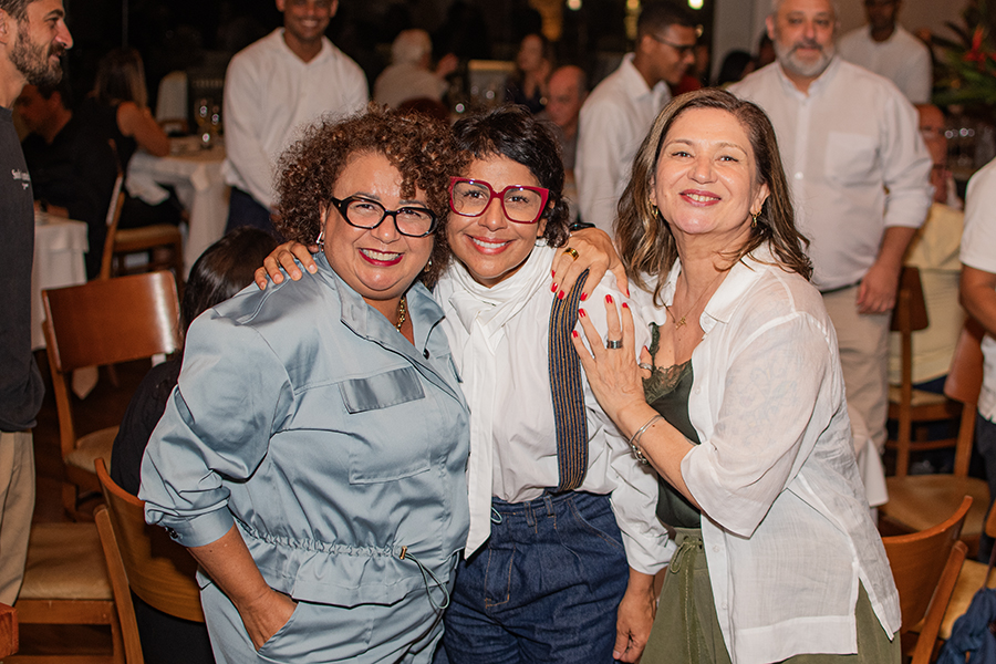 Leila Carreiro, Angeluci Figueiredo e Malu Fontes