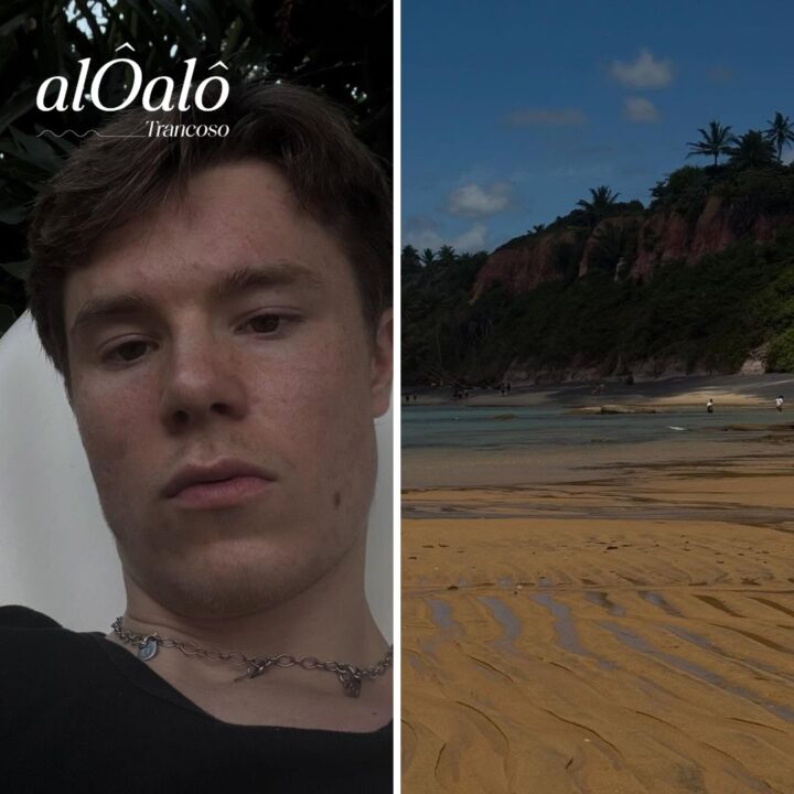 Estrela da Netflix, Edvin Ryding curte férias no sul da Bahia e agradece estadia: ‘Amo vocês’