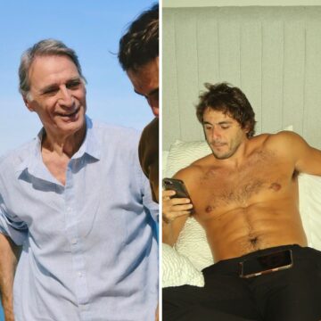 Filho gato de Herson Capri chama atenção em foto com o pai: ‘Herdou a beleza’