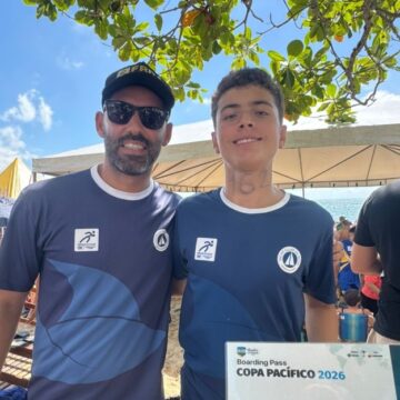Jovem baiano conquista vaga para disputar a Copa Pacífico de Águas Abertas no Equador