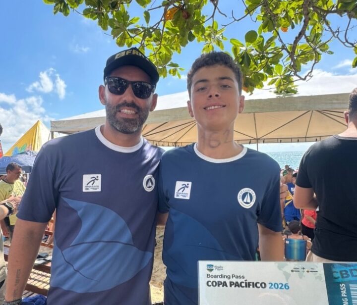 Jovem baiano conquista vaga para disputar a Copa Pacífico de Águas Abertas no Equador