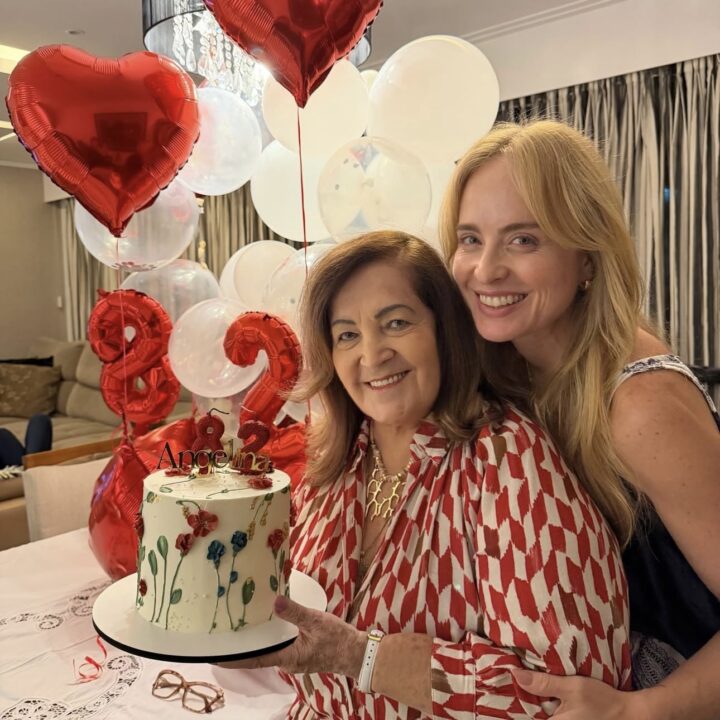 Angélica reúne família em celebração pelos 82 anos da mãe: ‘Enche a vida de todos nós’