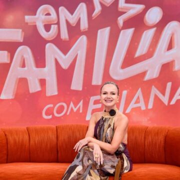 “Esperei muito por esse momento”, diz Eliana ao estrear novo programa na Globo
